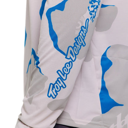 Trikot TROY LEE DESIGNS SKYLINE PRO FLOW CAMO Lange Ärmel Pumice