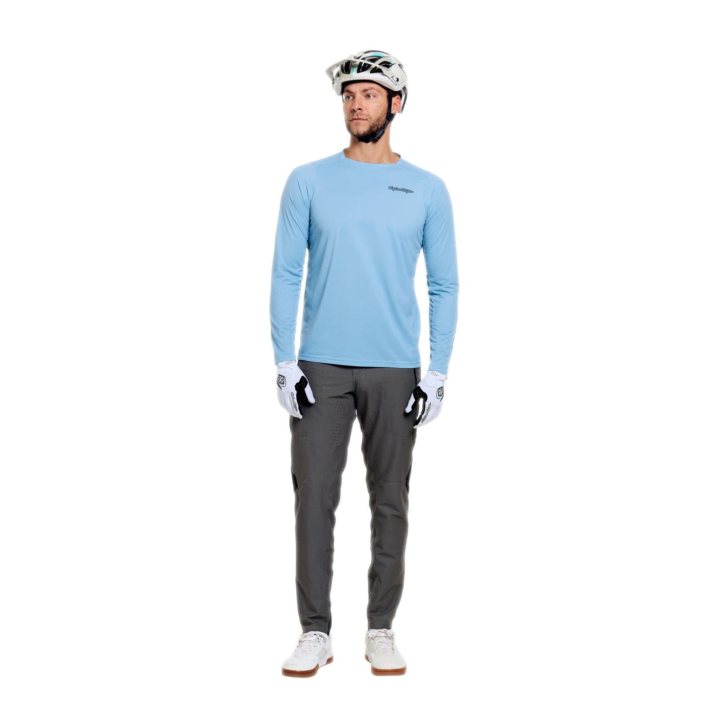 TROY LEE DESIGNS SKYLINE PRO MONO Langarmtrikot Blau