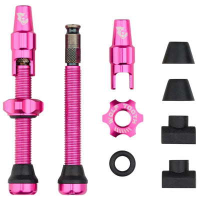 2er-Set Tubeless-Ventile WOLF TOOTH CLIK VALVE Pink