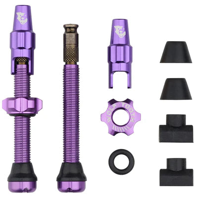 2er-Set Tubeless-Ventile WOLF TOOTH CLIK VALVE Ultraviolet Purple