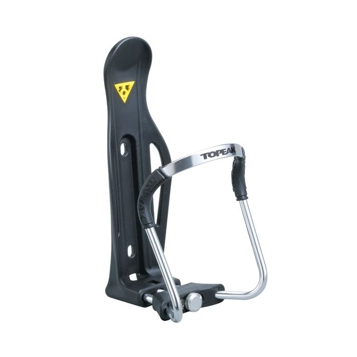 TOPEAK MODULA CAGE II Trinkflaschenhalter Schwarz/Silber