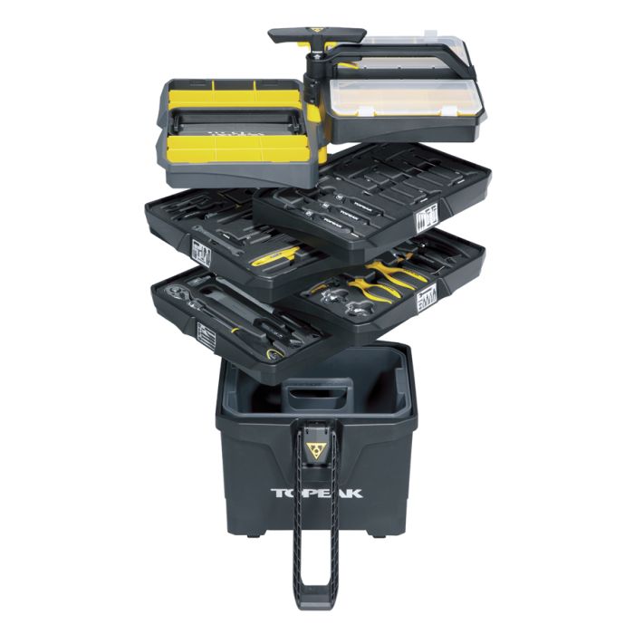 Tragbare Werkstatt TOPEAK PREPSTATION PRO (55 Teile)