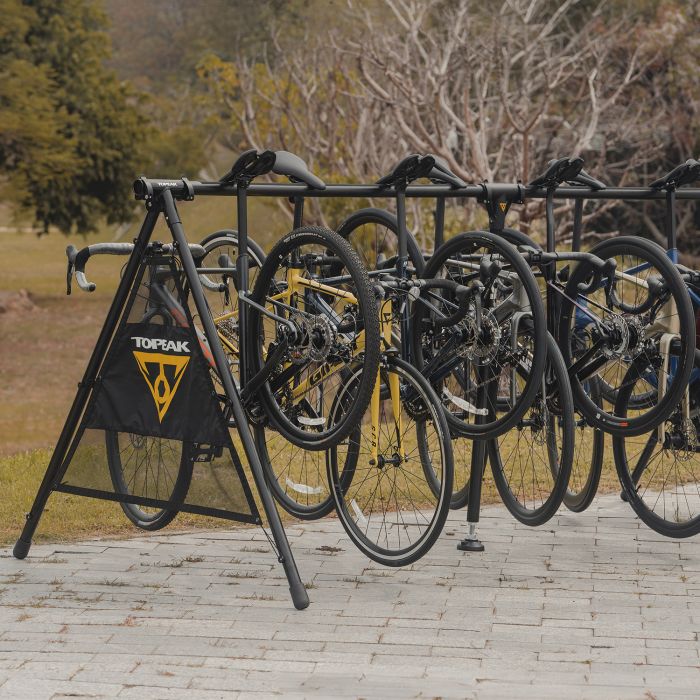 Fahrradständer für 12 Räder TOPEAK RALLY STAND A-TYPE – Probikeshop