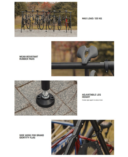 Fahrradständer für 12 Räder TOPEAK RALLY STAND A-TYPE