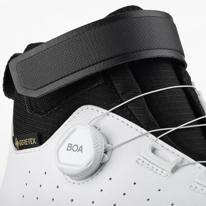 Straßenradschuhe WINTER FIZIK TEMPO ARTICA GTX Weiß/Schwarz