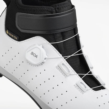 Straßenradschuhe WINTER FIZIK TEMPO ARTICA GTX Weiß/Schwarz