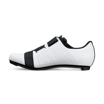 Rennradschuhe FIZIK R5 TEMPO POWERSTRAP Weiß