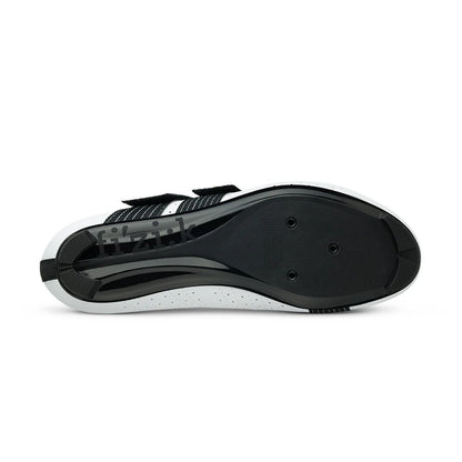Rennradschuhe FIZIK R5 TEMPO POWERSTRAP Weiß