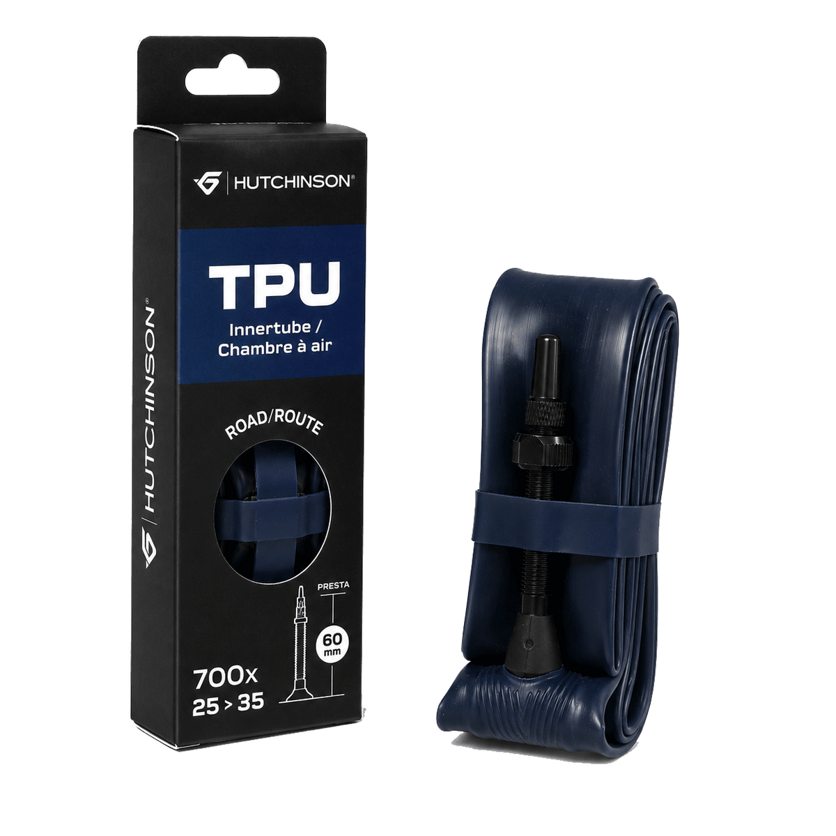 Schlauch HUTCHINSON TPU 700x25/35 Presta