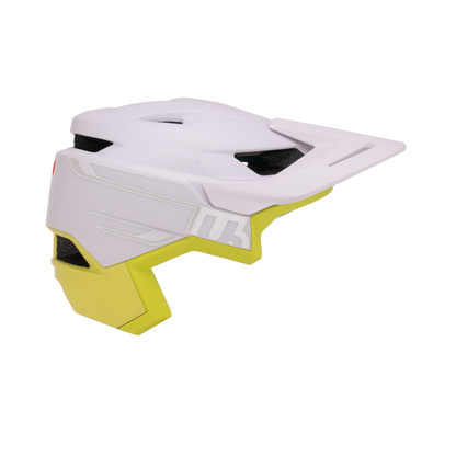 MTB-Helm URGE TREPS BLOOM BEAM Weiß/Gelb