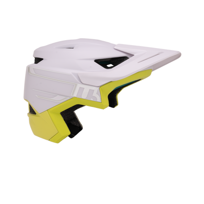MTB-Helm URGE TREPS BLOOM BEAM Weiß/Gelb