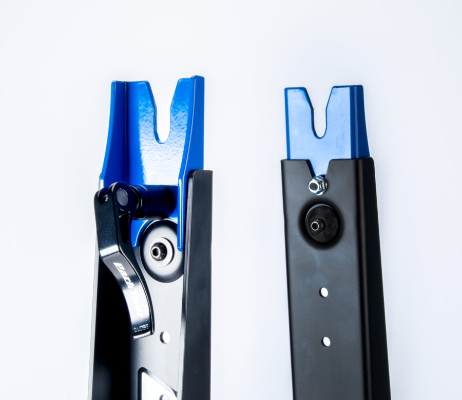 Park Tool TS-4EB am TS-4.3-Zentrierständer