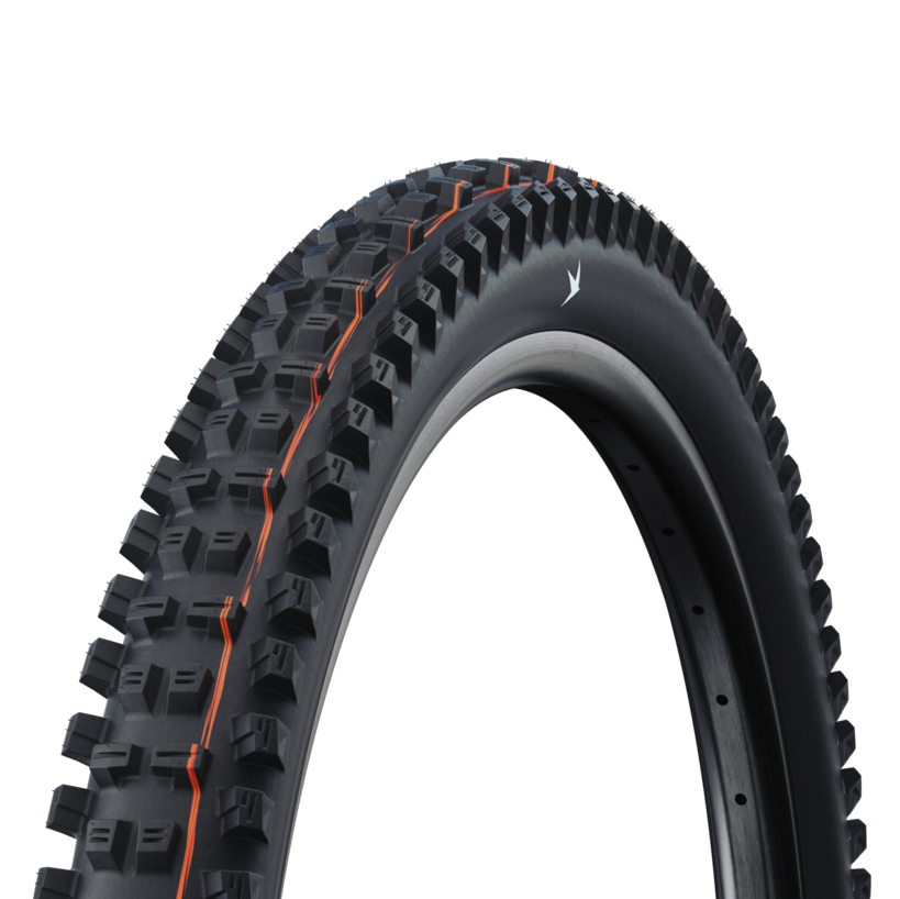 Reifen SCHWALBE TACKY CHAN TRAIL PRO SOFT RADIAL 27.5x2.50 Tubeless Ready Weich Schwarz