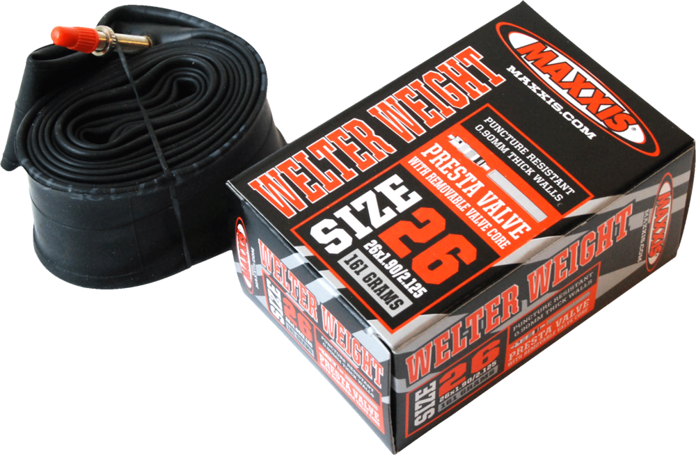 MAXXIS WELTER WEIGHT Fahrradschlauch 27,5 x 2,0–3,0, Presta-Ventil 48 mm