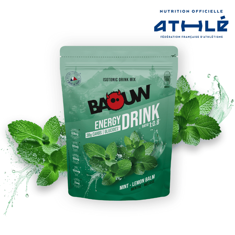 BAOUW ISOTONIC Energy Drink (585g) Minze/Melisse
