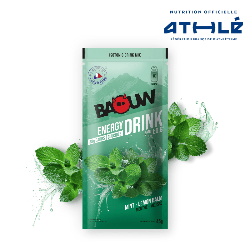 BAOUW ISOTONIC Energy Drink (45g) Minze/Melisse