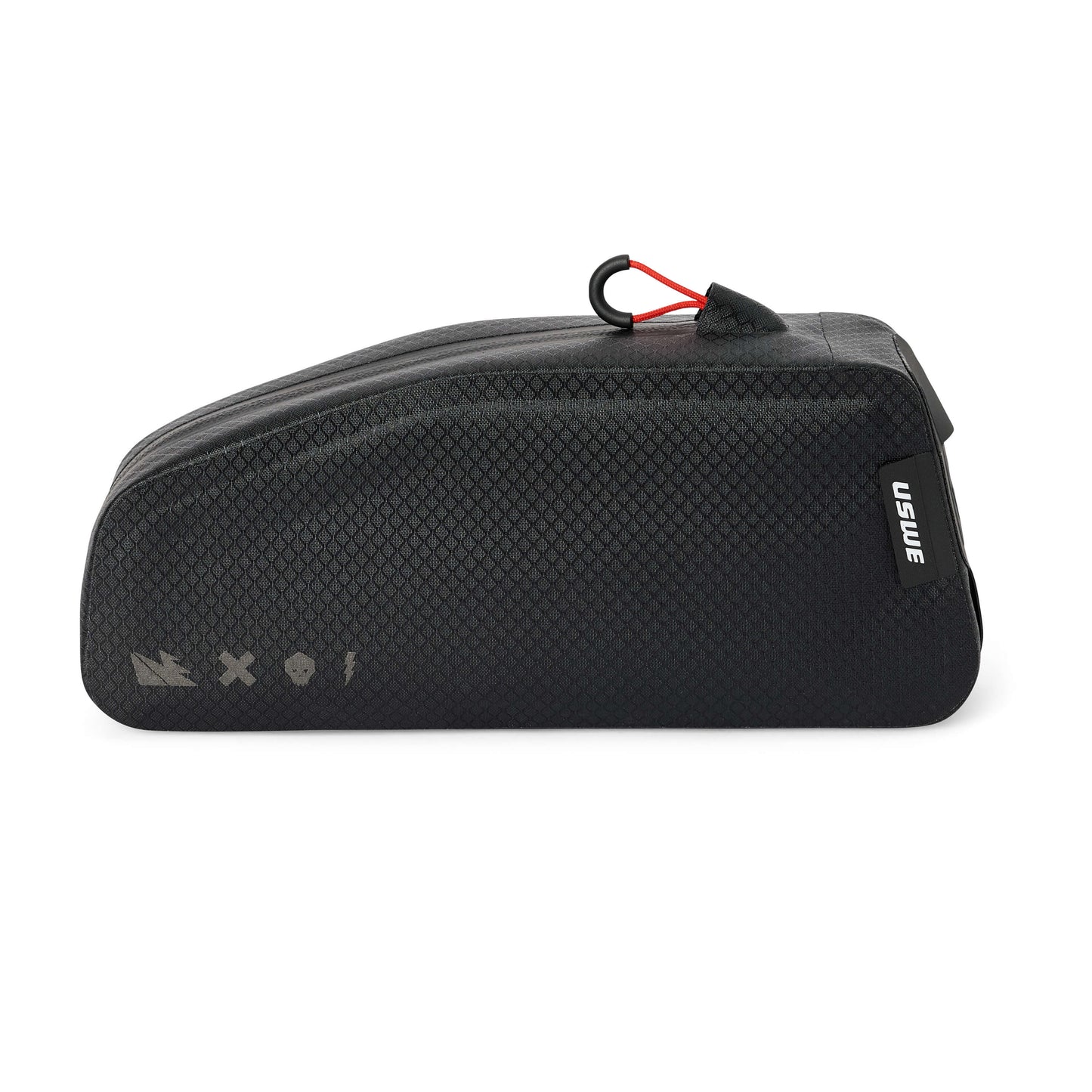 USWE TOP TUBE ZIPPERED Rahmentasche 1,2 l, schwarz