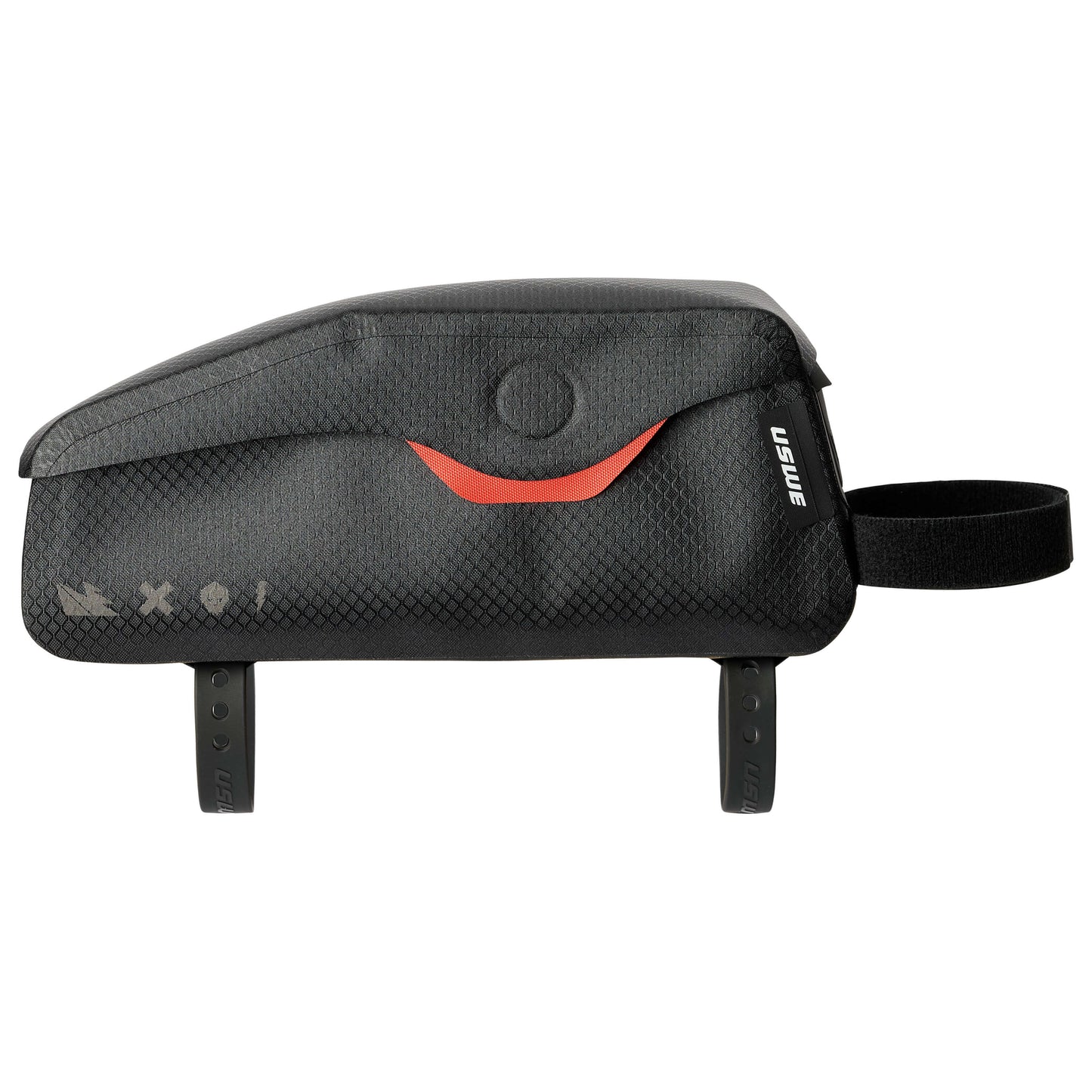 USWE TOP TUBE MAGNETIC 1,2 l Rahmentasche, schwarz