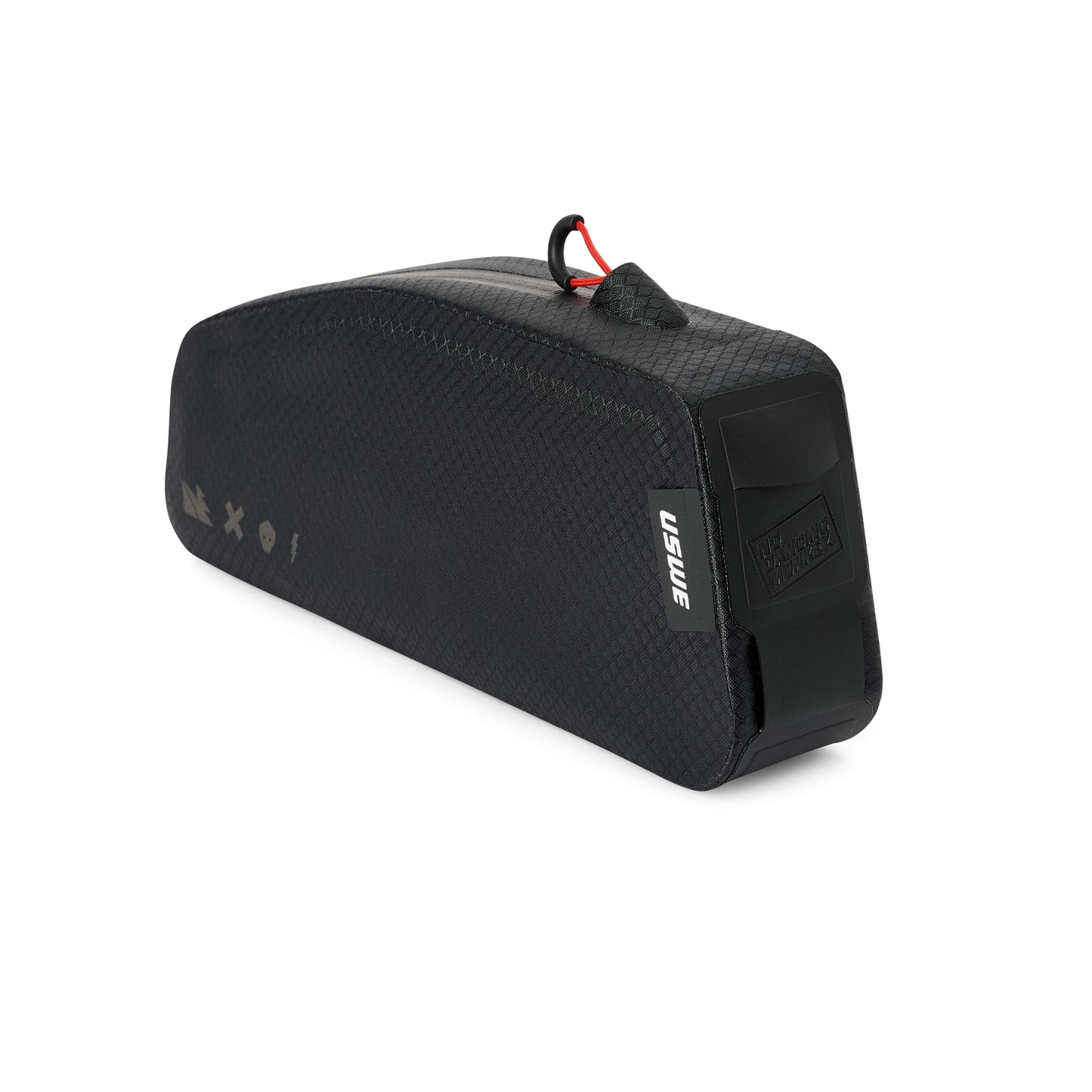 USWE TOP TUBE ZIPPERED Rahmentasche 1,2 l, schwarz