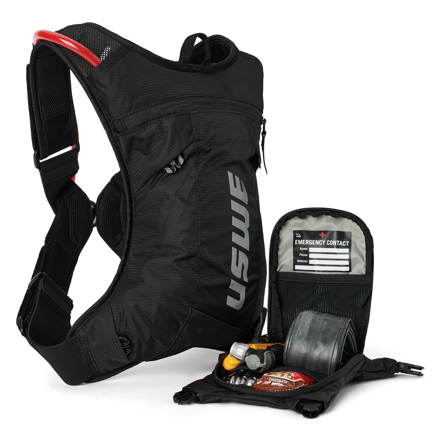 USWE MTB HYDRO 3 L Trinkrucksack, schwarz