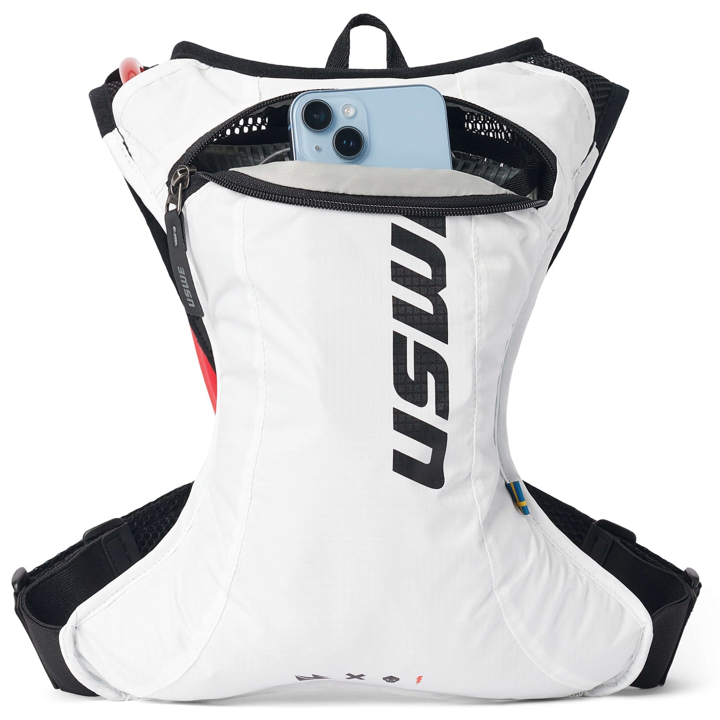 USWE RACE 2.0 Trinkrucksack 2 l, weiß