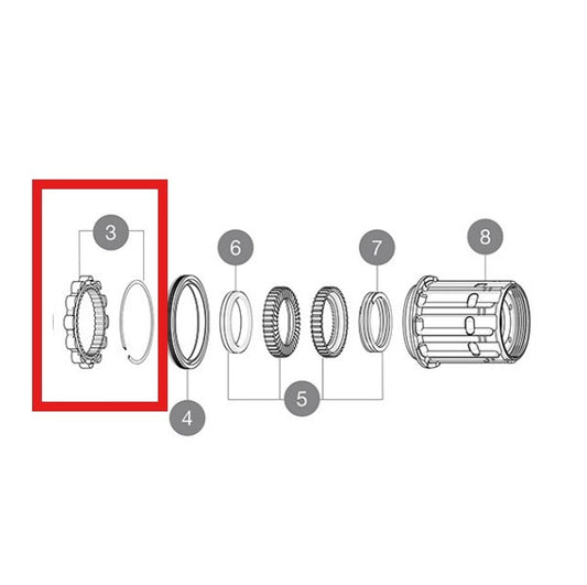 KIT INSERT MAVIC FLÜGEL ID360 ≥ 2017
