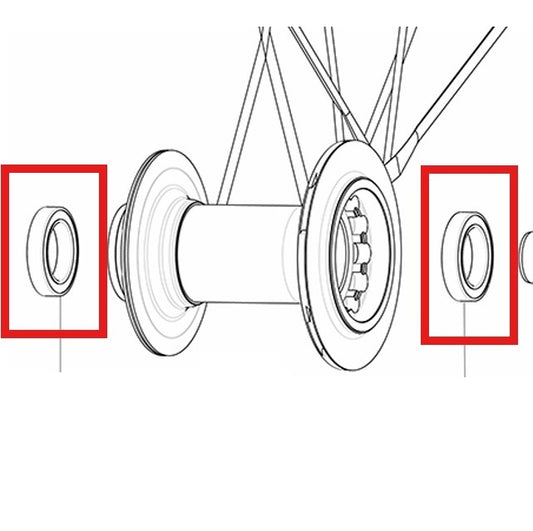 HINTERES LAGERKIT MAVIC 17X26X5 (6803)
