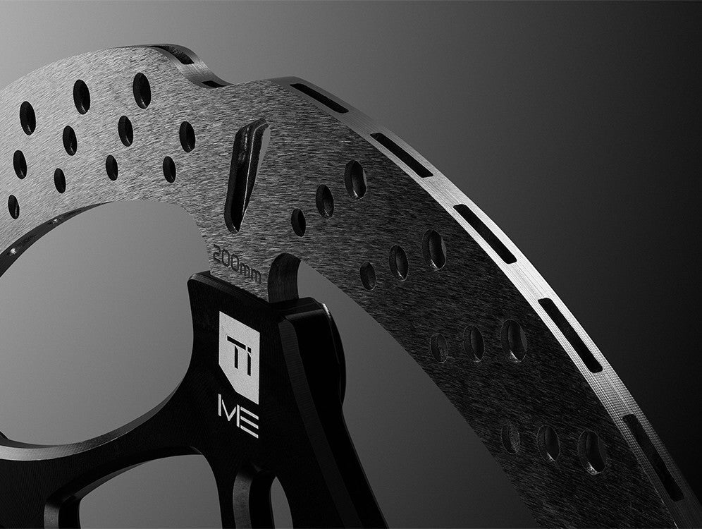 Paire de Freins HOPE TECH 4 EVO V6Ti Durite Aviation - Edition Limitée Noir/Or