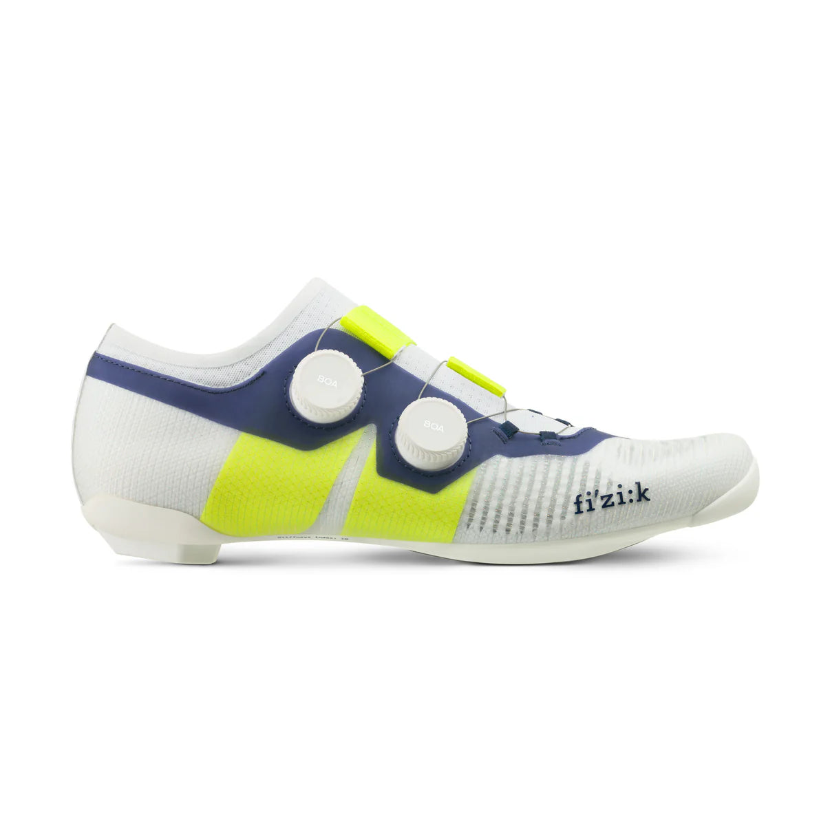 FIZIK VENTO VEGA CARBON Rennradschuhe Weiß/Gelb