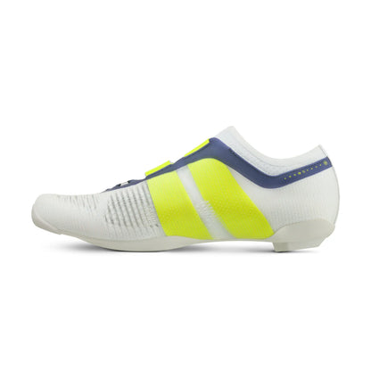 Rennradschuhe FIZIK VEGA CARBON Weiß/Blau/Gelb