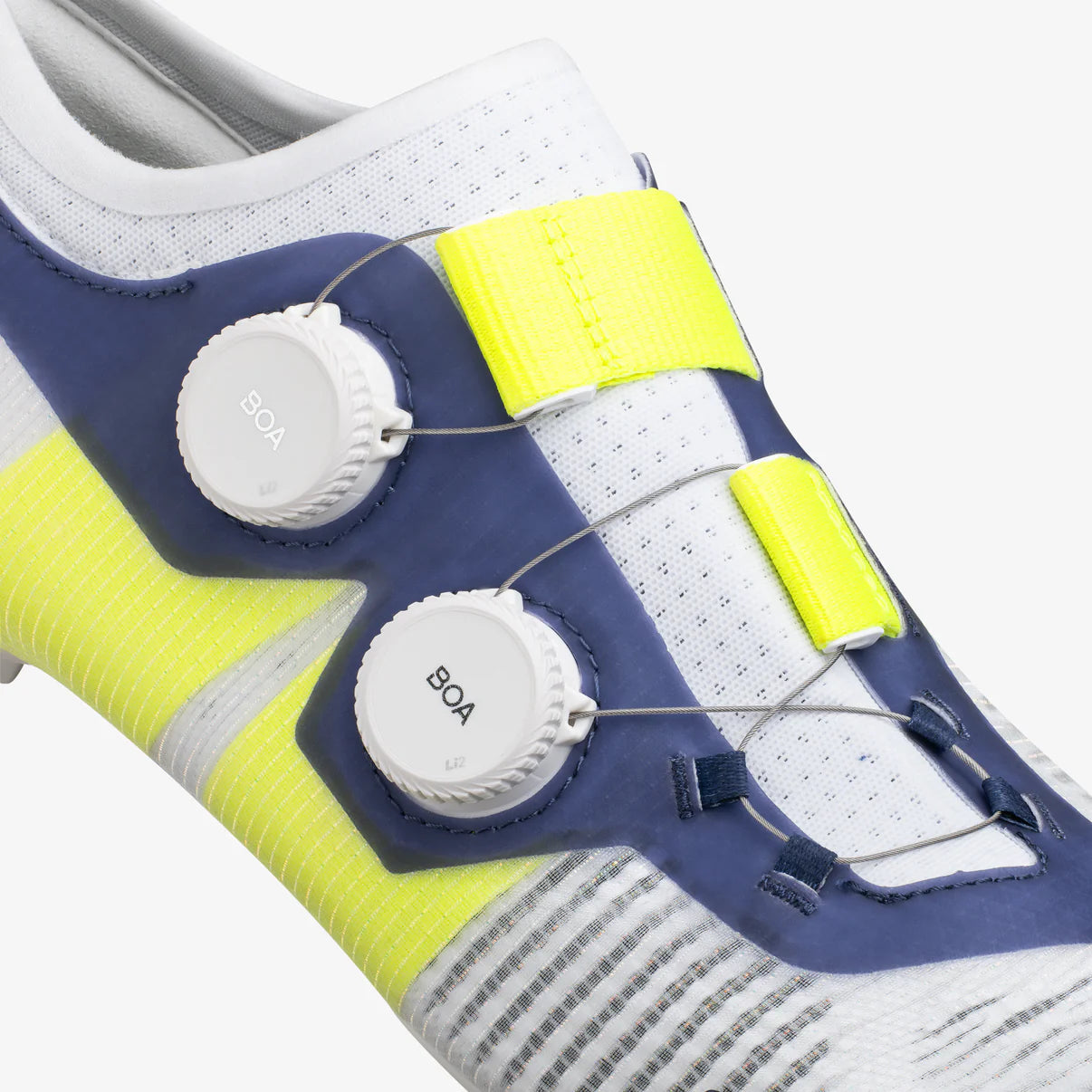 FIZIK VENTO VEGA CARBON Rennradschuhe Weiß/Gelb