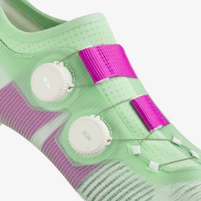 Straßenschuhe FIZIK VEGA CARBON Grün/Lila