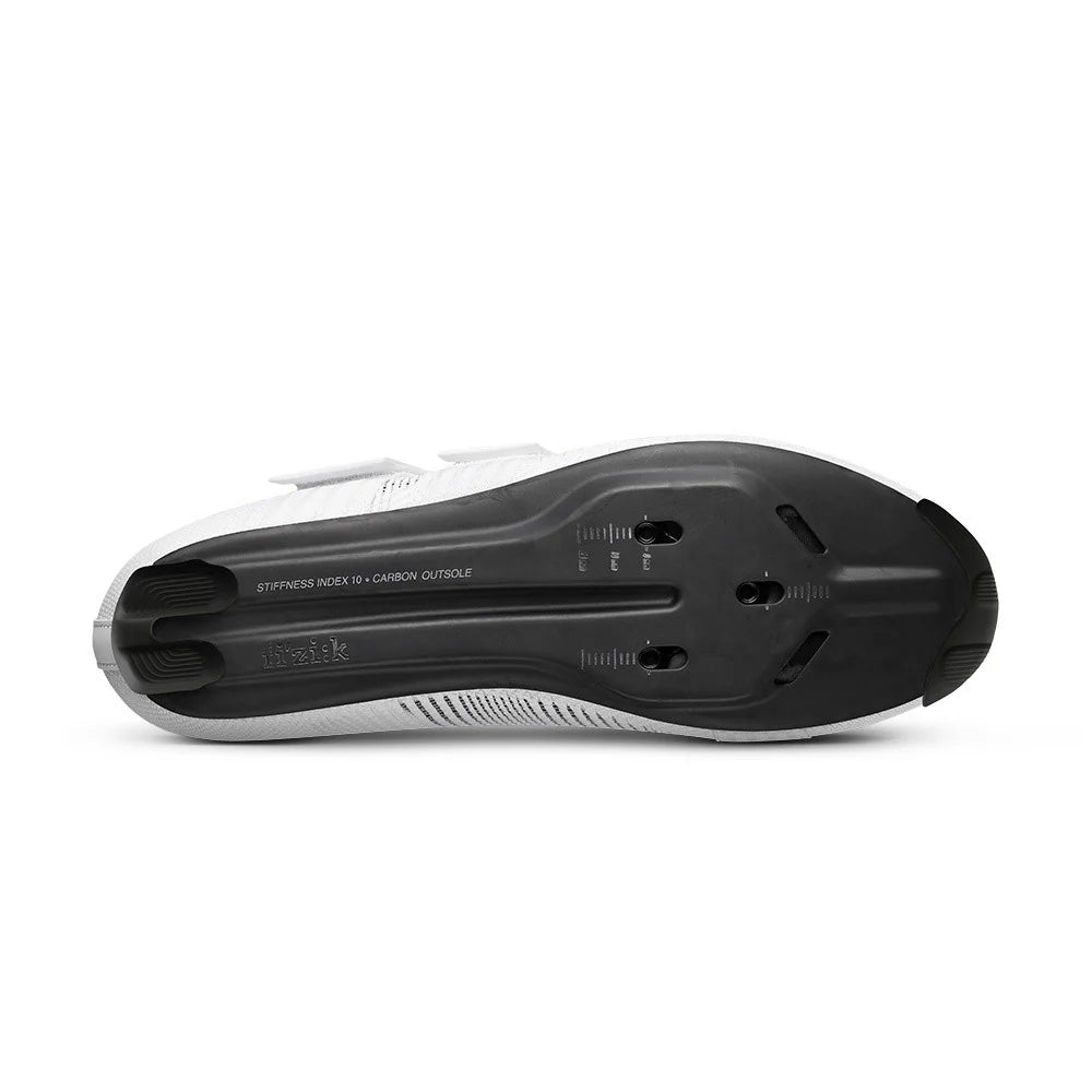 FIZIK VENTO POWERSTRAP AEROWEAVE Rennradschuhe, Weiß