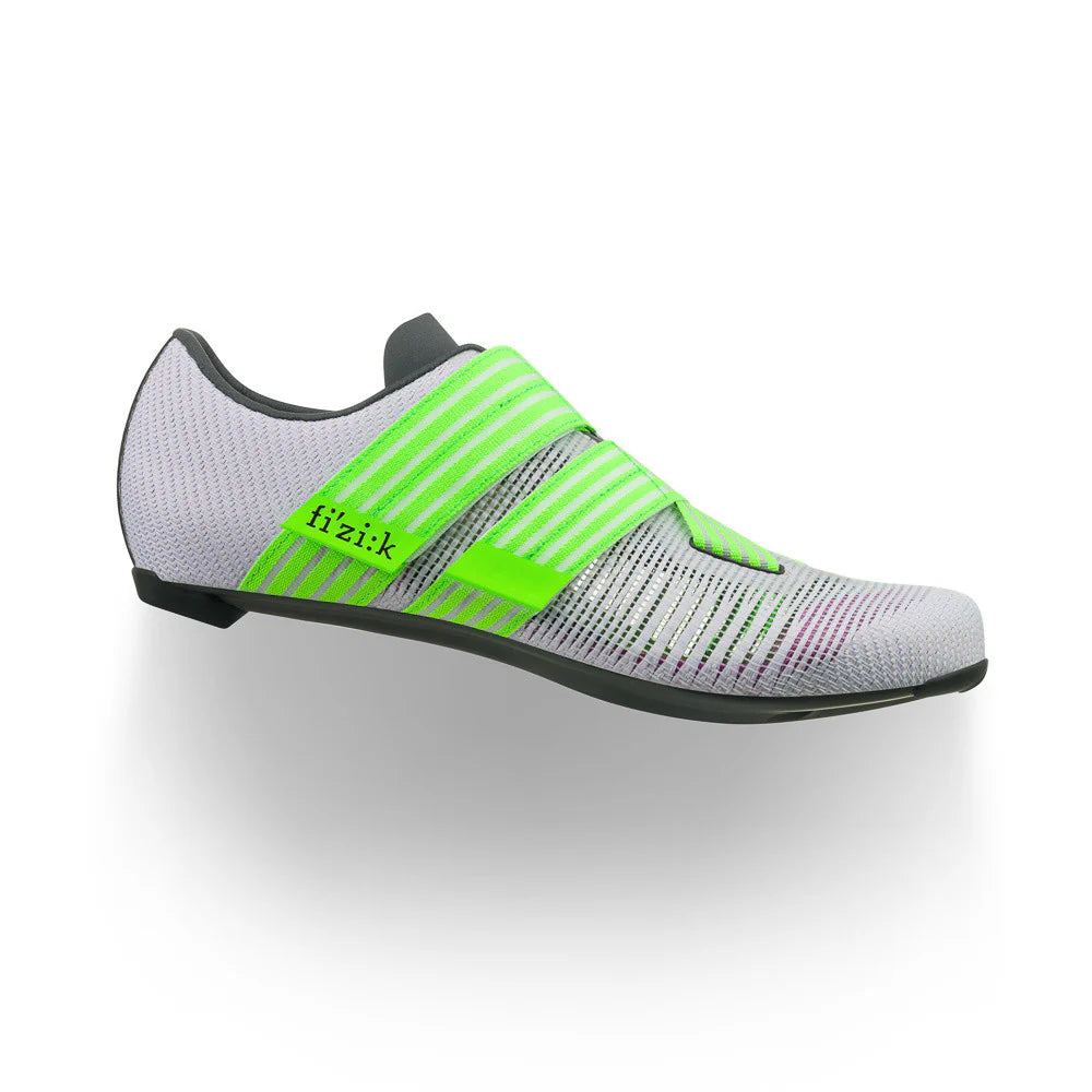 FIZIK VENTO POWERSTRAP R2 Rennradschuhe, Violett/Grün