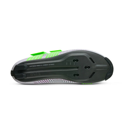 Rennradschuhe FIZIK VENTO POWERSTRAP AEROWAVE Violett/Grün