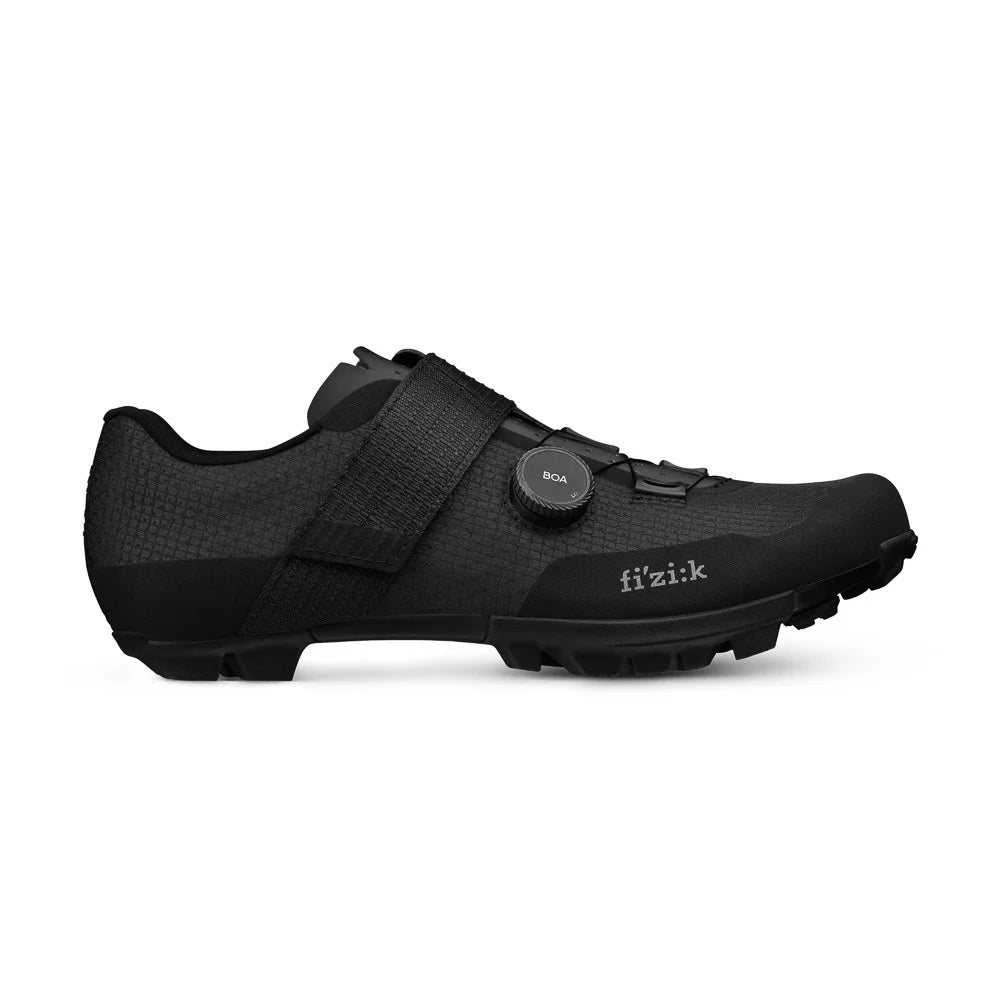 FIZIK FEROX XC/Gravel-Mountainbike-Schuhe, Schwarz