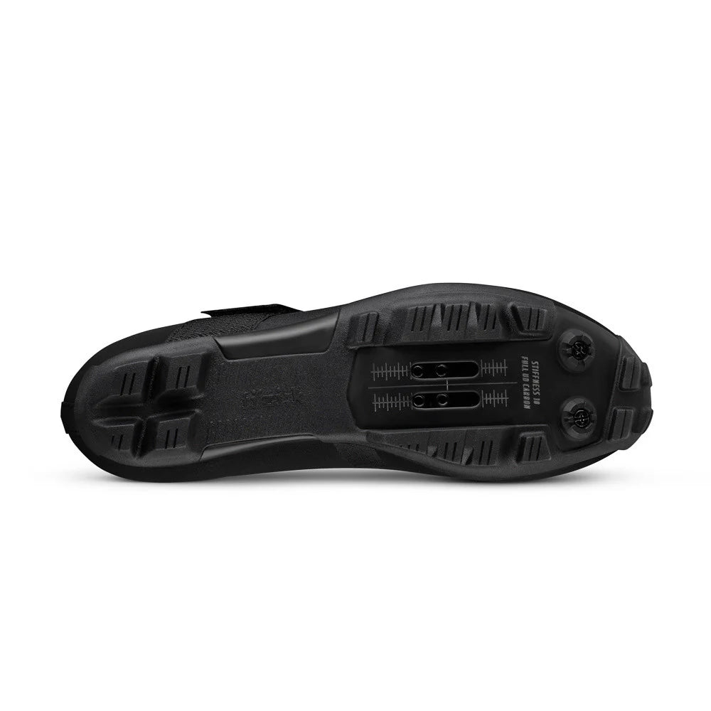 FIZIK FEROX XC/Gravel-Mountainbike-Schuhe, Schwarz