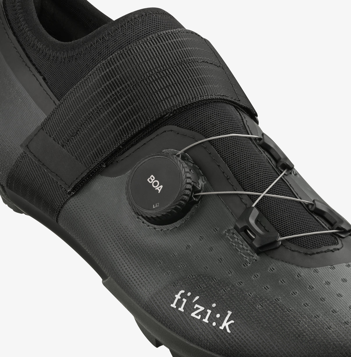 Mountainbike-Schuhe FIZIK FEROX 2 Schwarz/Khaki