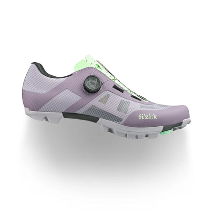 MTB XC/Gravel-Schuhe FIZIK VENTO PROXY WIDE Lavendel/Grün