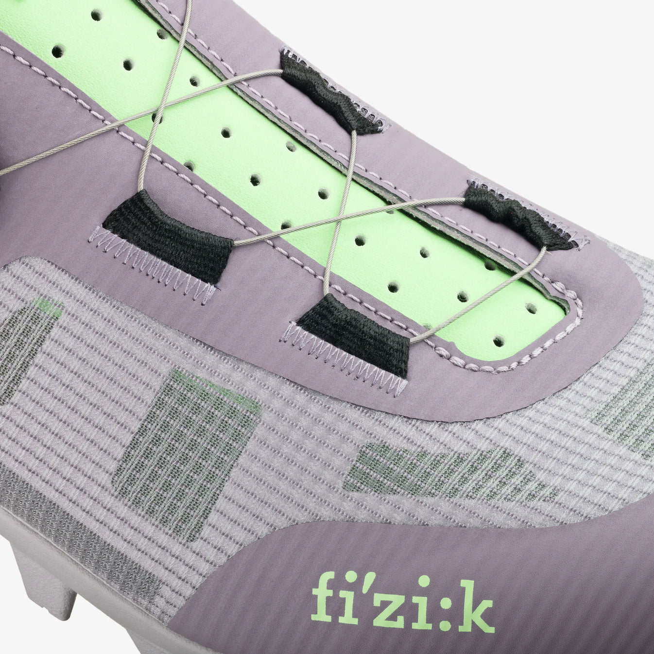 FIZIK VENTO PROXY WIDE XC/Gravel-Mountainbike-Schuhe, Lavendel/Grün