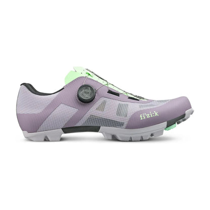 FIZIK VENTO PROXY WIDE XC-/Gravel-Schuhe Lavendel/Grün