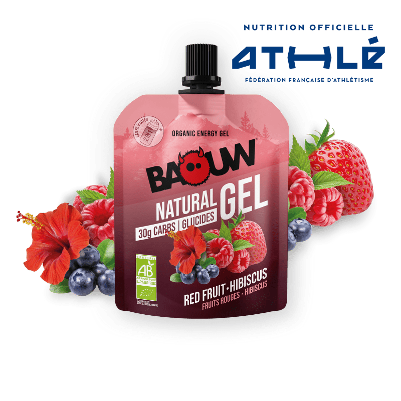 BAOUW BIO Energy Gel Rote Früchte-Hibiskus (85g)