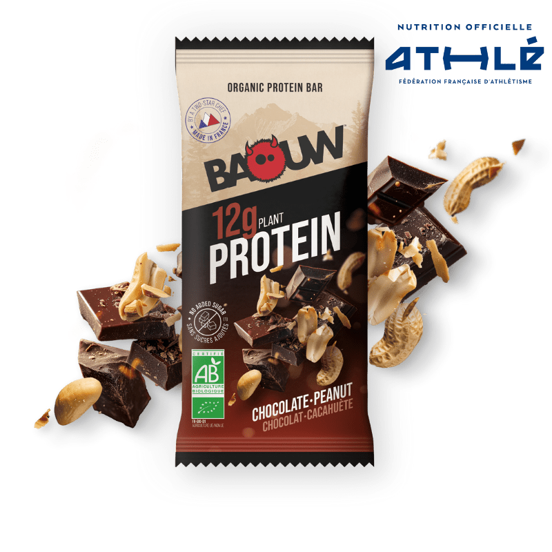 BAOUW BIO EXTRA Proteinriegel Schokolade/Kaschuks (50g)