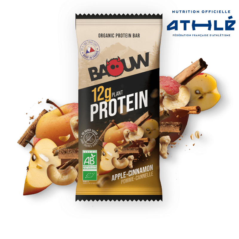 BAOUW BIO Protein Riegel EXTRA Apfel/Zimt (50g)