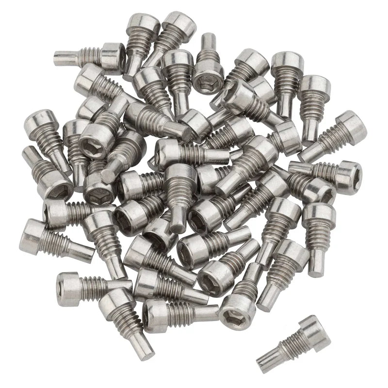 Set mit 50 Stiften (4,5 mm) für ein Paar WOLFTOOTH WAVEFORM-Pedale