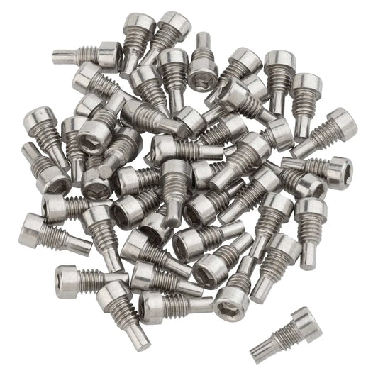 Set mit 50 Stiften (4,5 mm) für ein Paar WOLFTOOTH WAVEFORM-Pedale