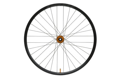 HOPE RX24 700C Aluminium-Vorderrad mit Pro 5 Nabe in Orange