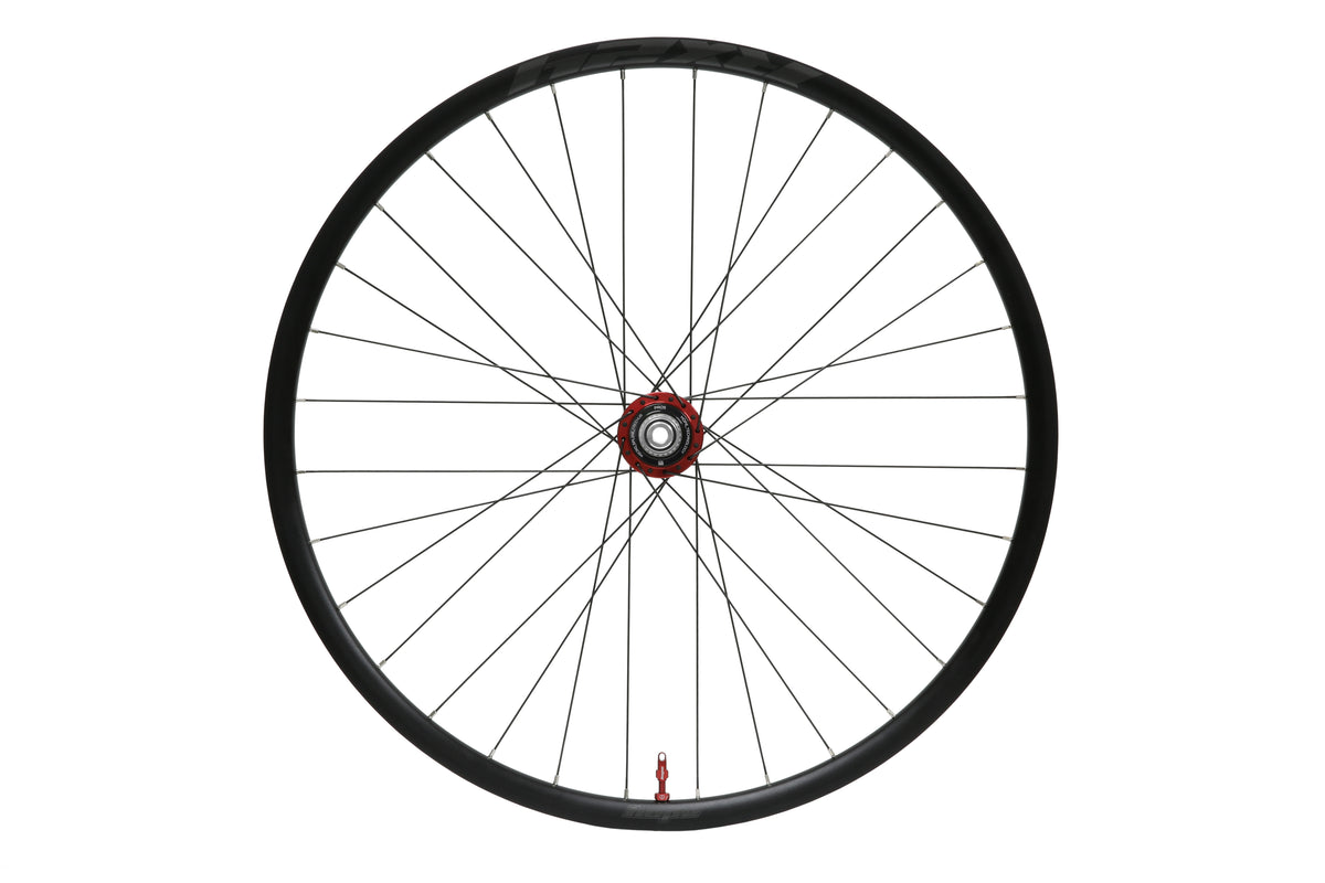HOPE RX24 700C Aluminium-Hinterrad mit roter Pro 5-Nabe