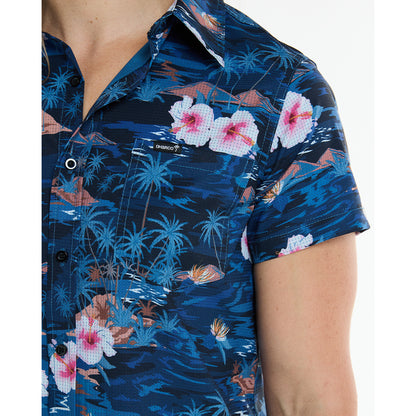 Technisches Hemd DHARCO TECH PARTY OASIS Damen Blau