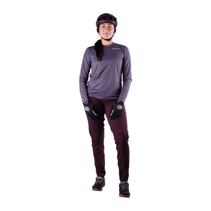 Hose TROY LEE DESIGNS LILIUM PRO MONO Damen Bordeaux